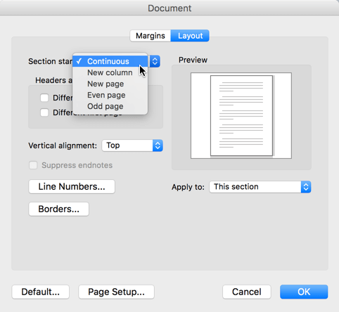 word 2011 for mac is not clear